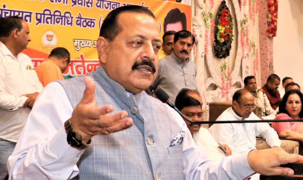 Carry Modi's welfare schemes to last mile: Jitendra Singh tells Panchayati Raj Institutions