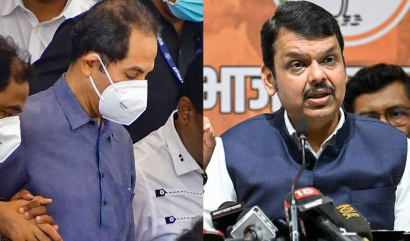 Fadnavis demands floor test from Uddhav Thackeray, says MDA government is in minority