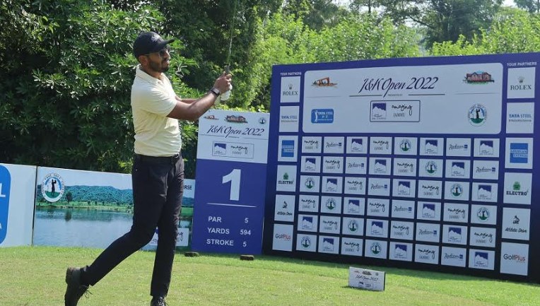 Yuvraj Singh Sandhu, Arjun Prasad claim joint lead on day one of J&K Open 2022