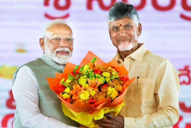 Chandrababu Naidu becomes Andhra Pradesh CM for record fourth term with Jana Sena, BJP in alliance