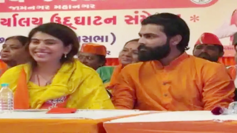 Gujarat Assembly Elections 2022: Ravindra Jadeja's wife Raviba to file nomination from Jamanagar North today