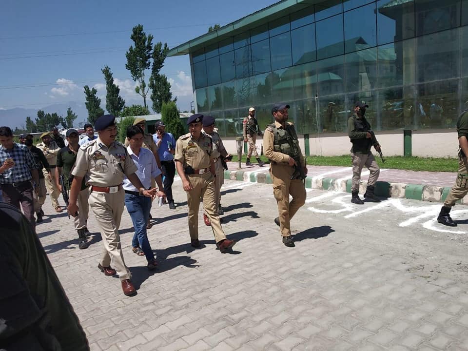 IGP Kashmir reviews arrangements at Hajj house 
