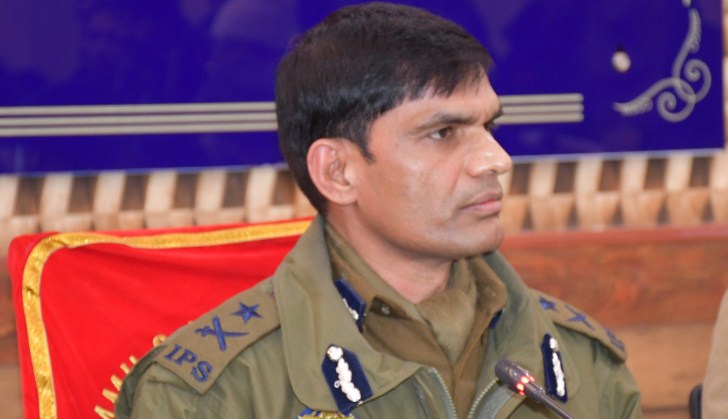 JeM behind attack on police personnel in J&K's Nowgam: IGP Kashmir Vijay Kumar
