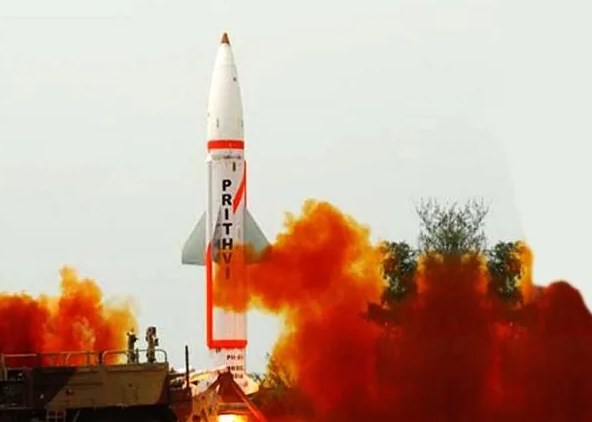 India successfully carries out test launch of Prithvi-II ballistic missile