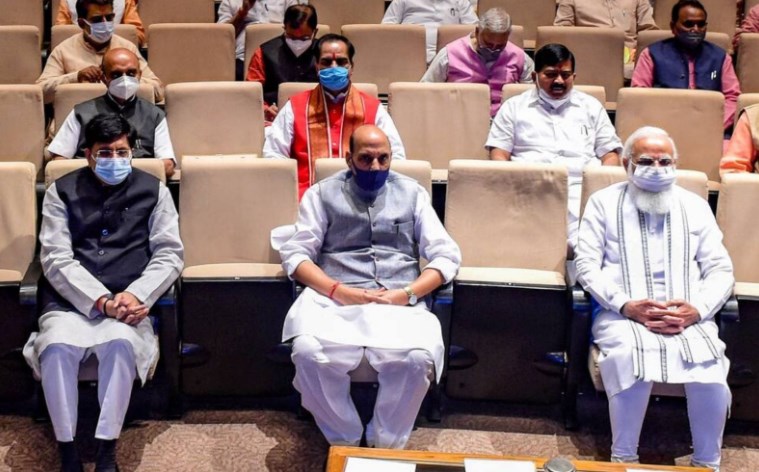 BJP Parliamentary Party passes resolution to thank PM Modi for extending PM Garib Kalyan Yojana