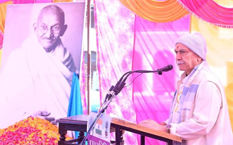 In times of global despair, hope will emerge from Gandhian values and principles: LG Sinha