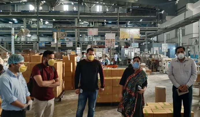 Director I&C inspects industrial units at Samba, Kathua