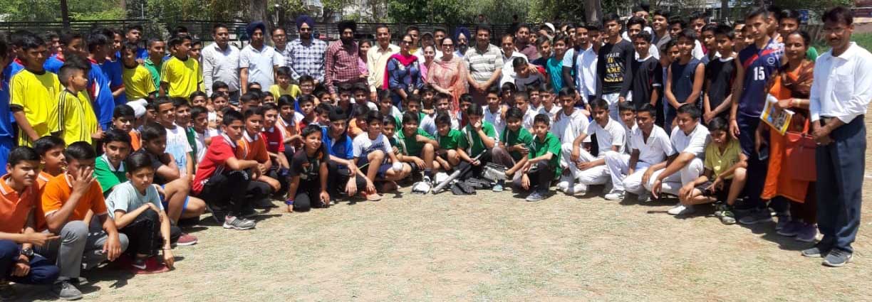 Inter-school boys’ Basketball, Handball meet of Jammu begins