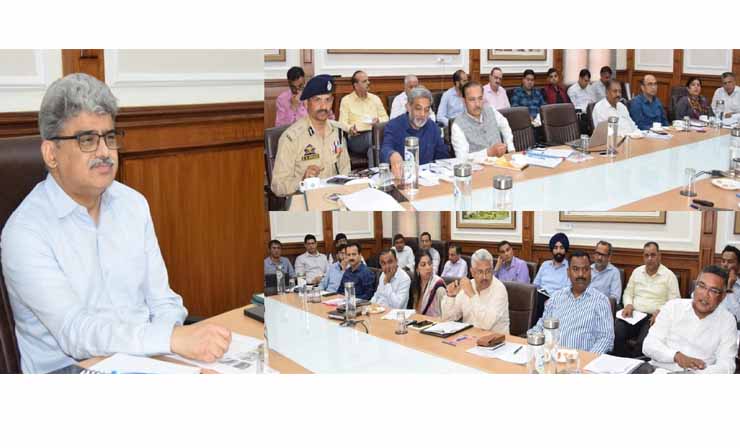 CS reviews admin's readiness for smooth conduct of SANJY 2024