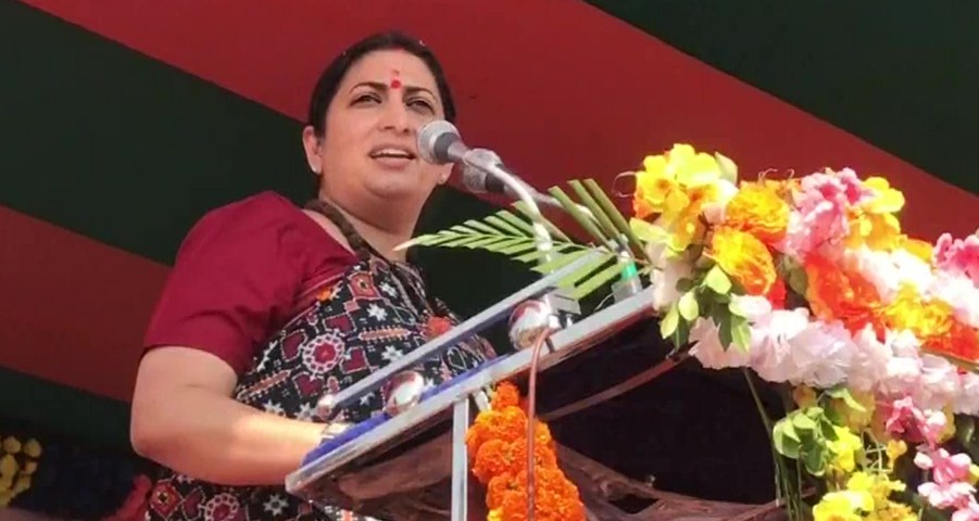 TMC bhagao, BJP lao, Bangla bachao: Smriti Irani coins slogan for WB polls
