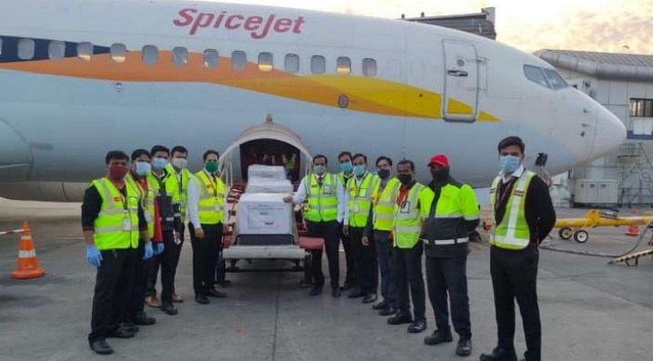 First flight carrying Covishield vaccine consignment lands in Delhi