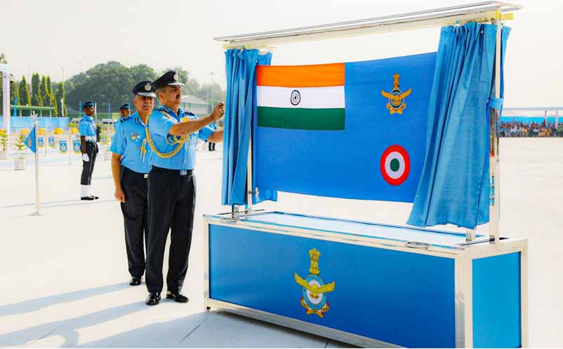 Air Force Day 2023: IAF gets new ensign after over seven decades
