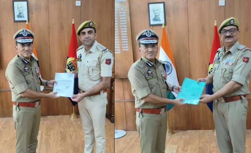 ADGP Jammu facilitates officers for outstanding efforts in investigation of cases leading to conviction
