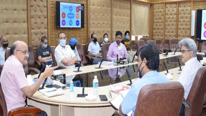 Chief Secretary directs that the Jal Jeevan Mission should be implemented rapidly: Chairs the 1st Apex Committee Meeting of JJM