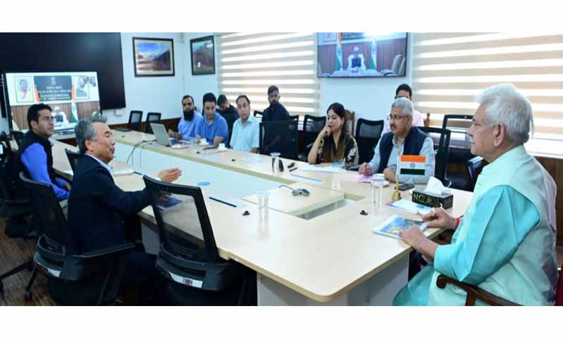 Lt Governor reviews preparations for inaugural edition of ‘Kashmir Marathon’