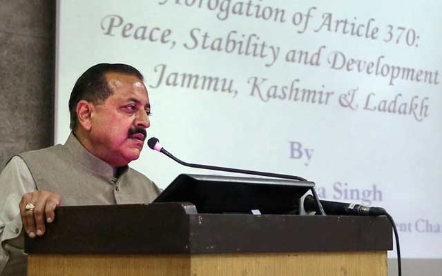 Centre's Massive Outreach starts from Jammu, Dr. Jitendra says exemplary Development on cards