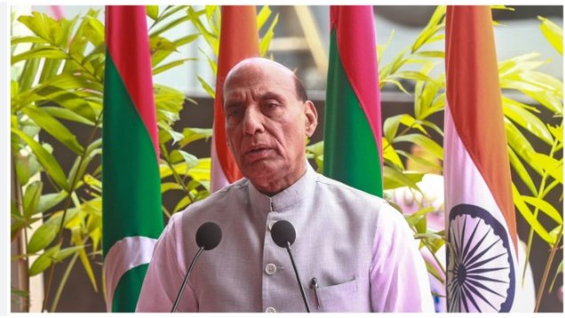 IAF has stood like strong wall for country’s security: Rajnath Singh