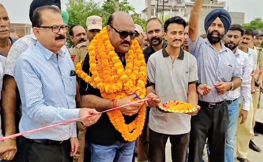 Dy CM inaugurates double-lane bridge at Greater Kailash; says govt prioritising surface connectivity in J&K