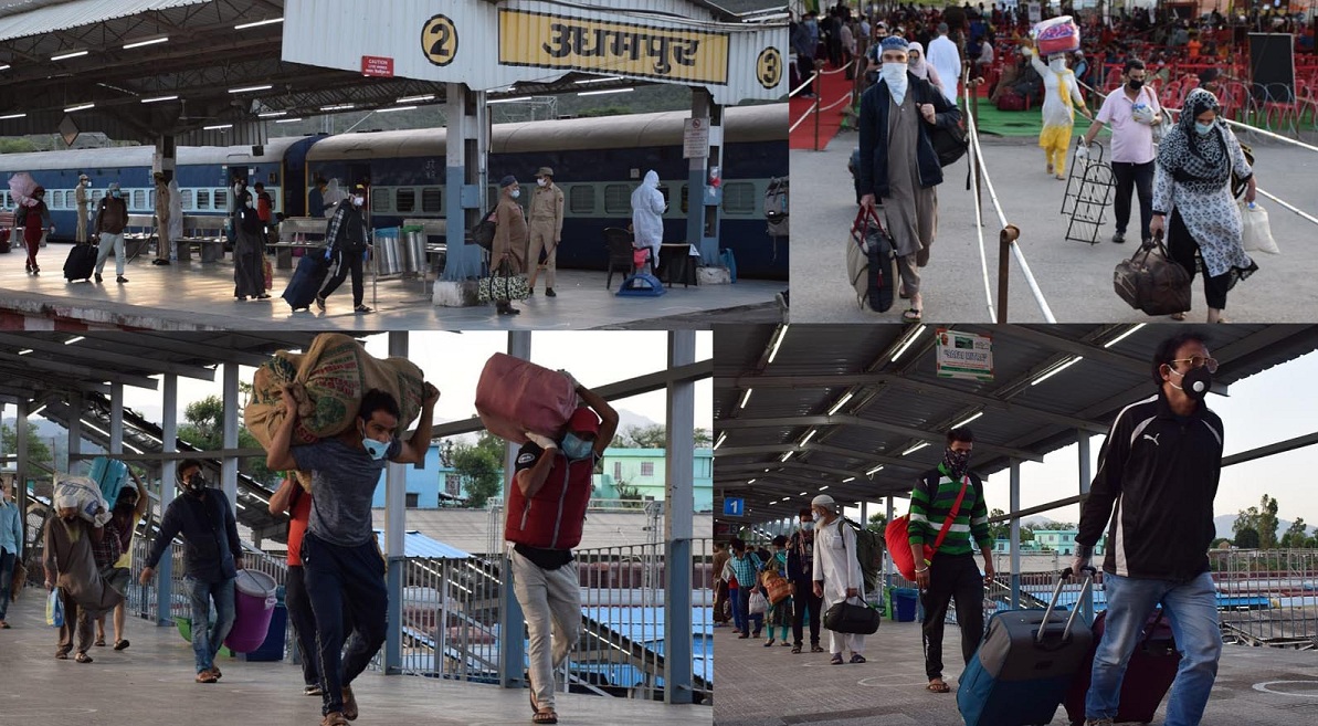 Govt evacuates 49,218 JK residents through Lakhanpur, brings back 7,264 through special trains