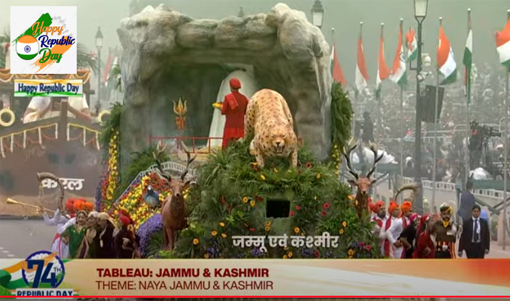 J&K Tableau Showcases New Era Of Development, Tourism Potential At R-Day Parade