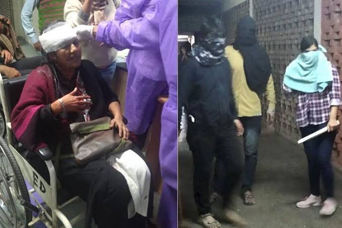 Masked Mob Attacks JNU; Around 40 Including Students, Teachers Injured