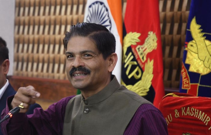 DGP, J&K congratulates Srinagar Police, expresses heartfelt gratitude to MHA for recognition