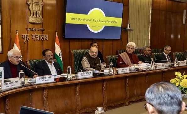 Amit Shah instructs complete elimination of terror eco-system in J&K security review meet