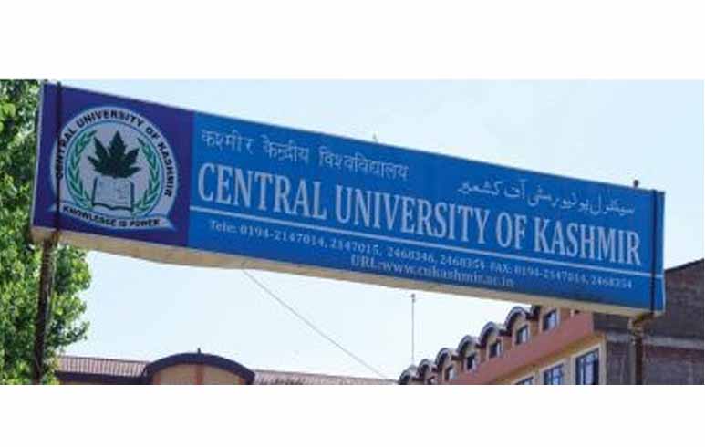 Central University of Kashmir initiates measures to improve admission intake