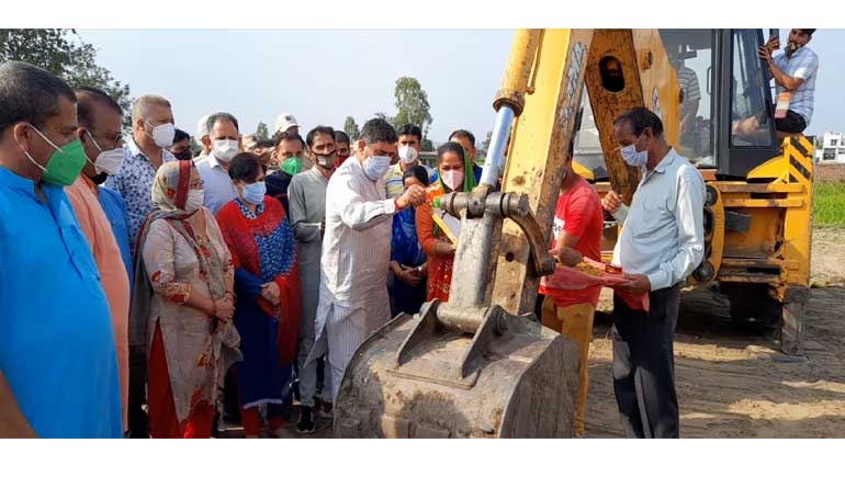 Jugal Kishore MP kick started work of WSS for Rs 9.15 Crores under Jal Jeevan Mission in District Samba 