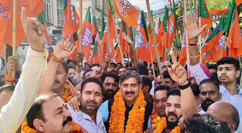 ‘Politically bankrupt’ Congress lacks welfare, development agenda: Jugal 