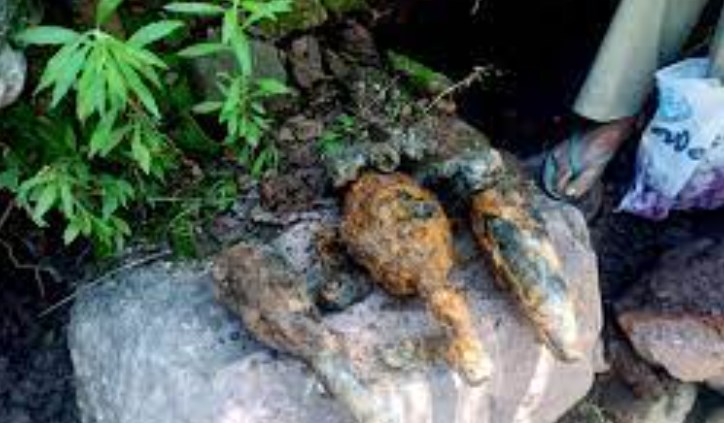 Large cache of rusted explosive material seized underneath rocks in Poonch