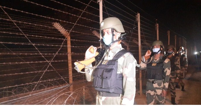 After Pakistani firing, BSF patrolling Tej, increased alert on international border in Jammu