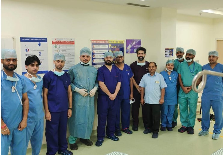 Dr. Nikhil Mahajan Performed A Rare Heart Revival Surgery at Narayana Hospital Katra