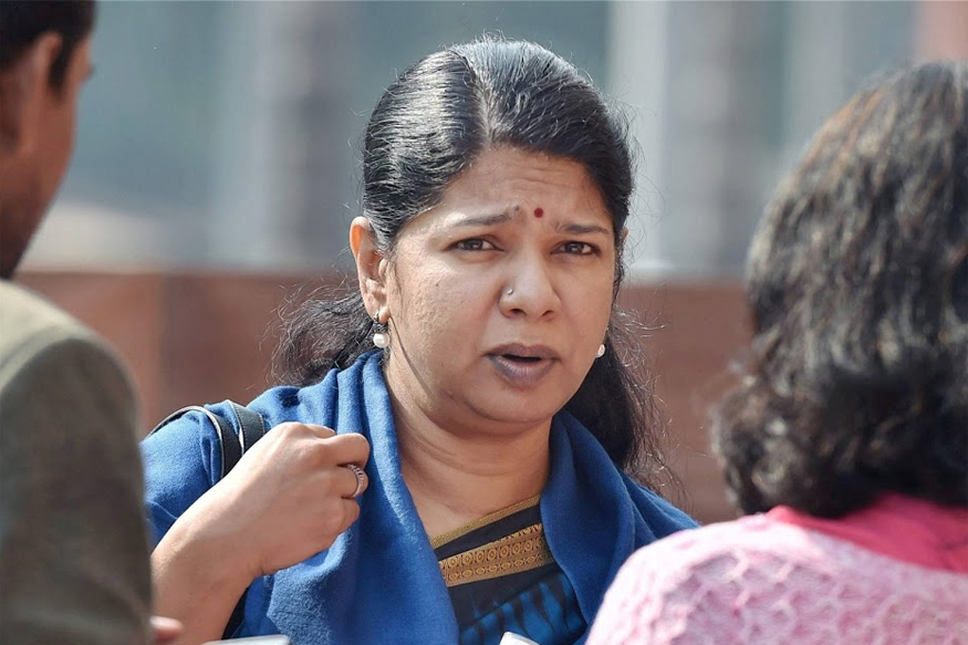 Kanimozhi attacks centre after raids on her house in Chennai in which no documents were found, says all agencies are being misused