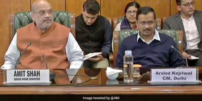 Delhi continues to remain tense, Kejriwal calls on Home Minister Amit Shah