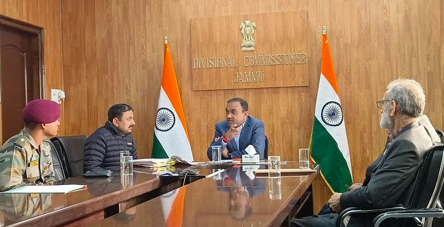Div Com Jammu chairs meeting of Experts Committee on Road safety constituted by High Court