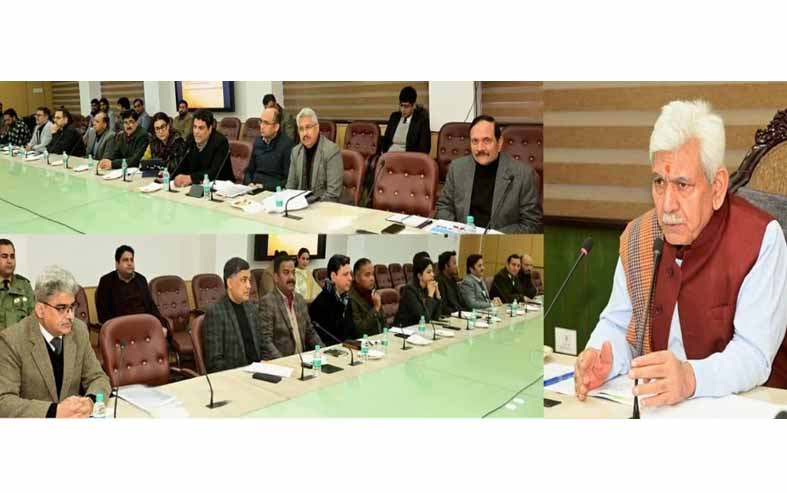 Lt Governor reviews preparations for Khelo India Winter Games 2024