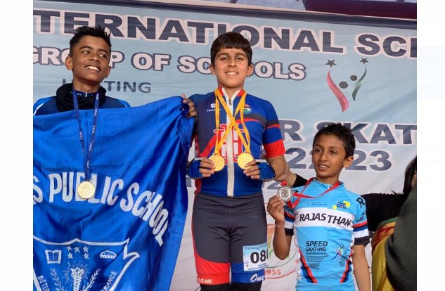 Puneesh Puri from Jammu wins National Skating Championship at Gurgaon