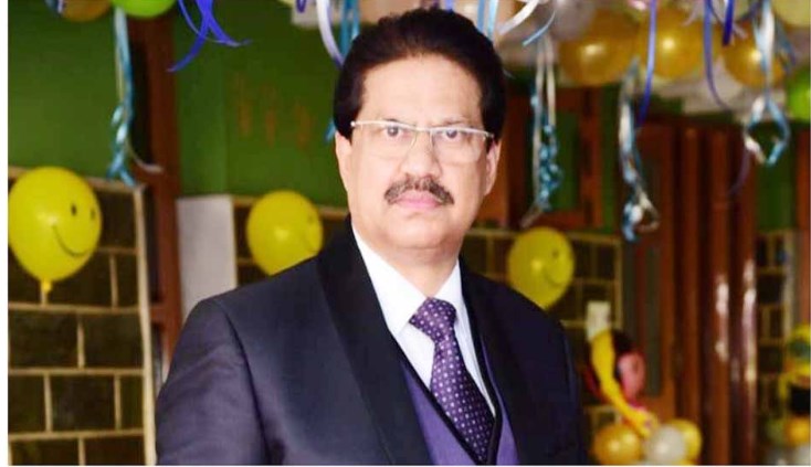 K.K Gupta greets people on the eve of New Year