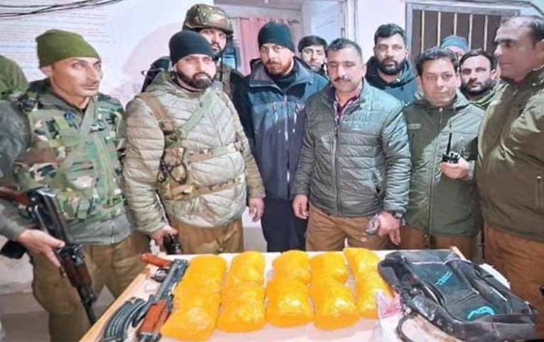 Arms recovered near LoC in Kupwara