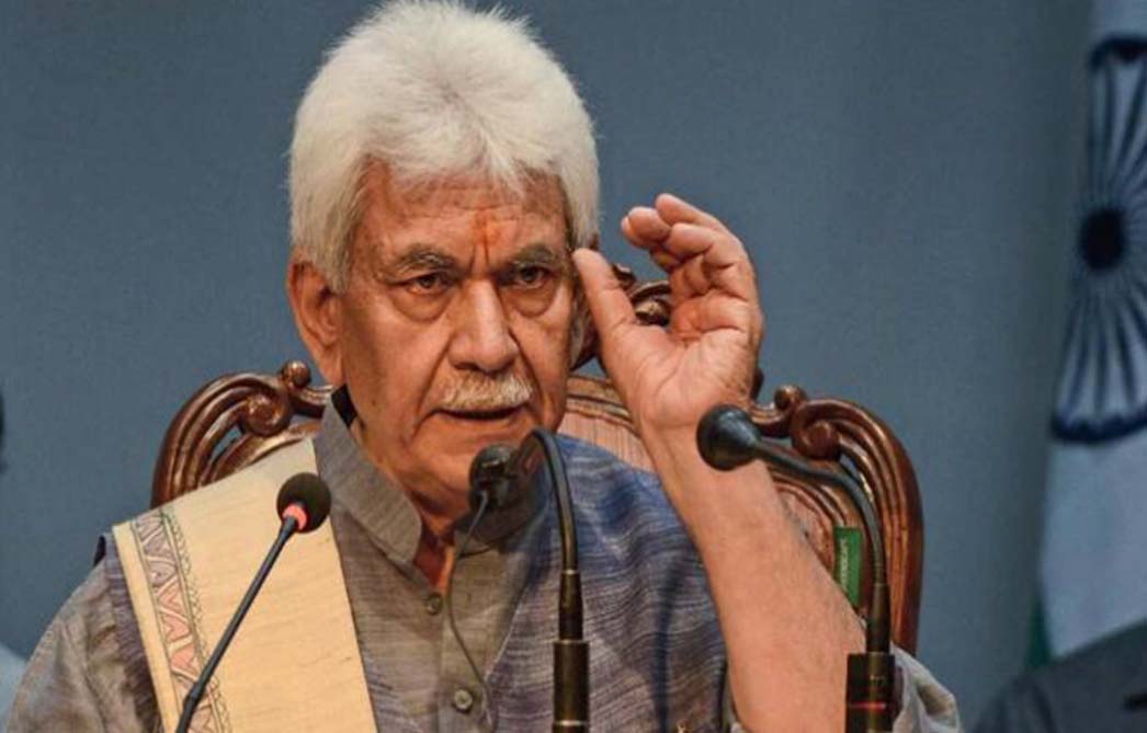 Terrorism on its death bed in Kashmir: LG Manoj Sinha