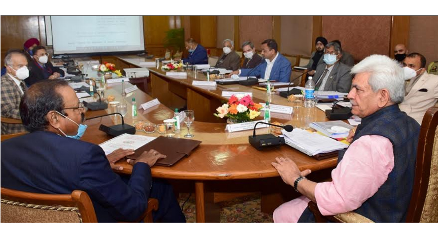 Lt Governor presides over the 32nd Meeting of Executive Council of Shri Mata Vaishno Devi University