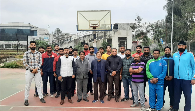 Activities of  Basketball 2020-21 to start at Jammu University 