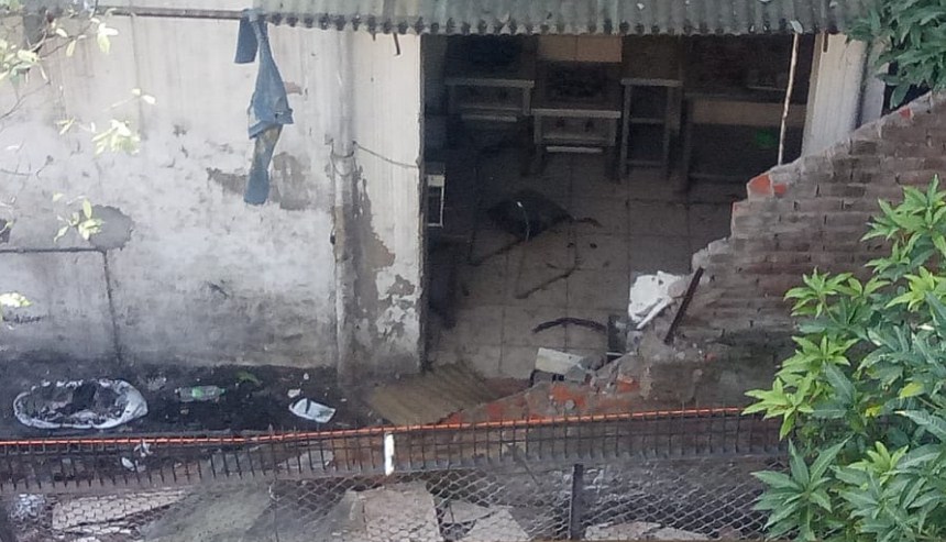 Cylinder Blast in the kitchen of Amar Singh Club Jammu 5 persons injured