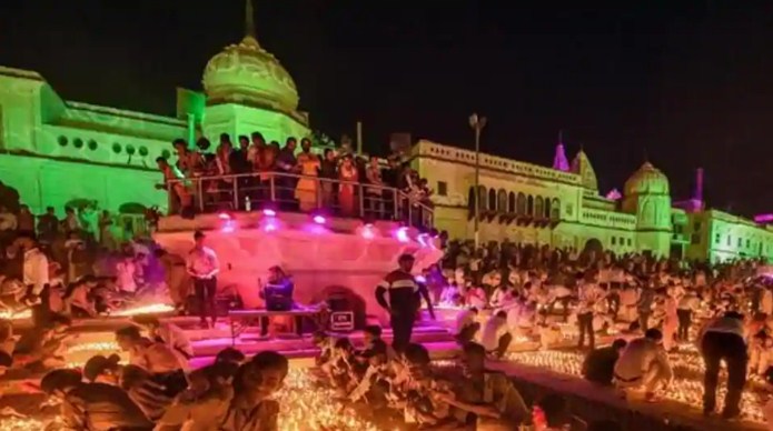 Ayodhya administration seeks Guinness record for lighting earthen lamps