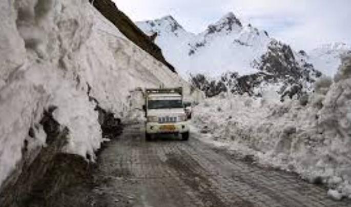 Leh-Manali national highway opens to traffic after BRO clears snow