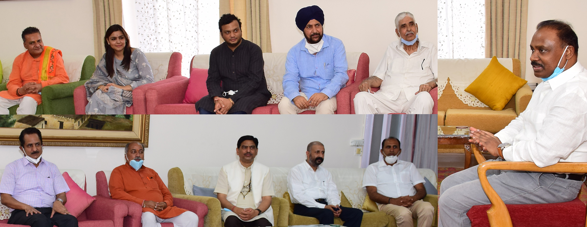 Delegations of POJK Displaced Persons, Gorkha Sabha, SC/ST/OBC Organizations hail new Domicile Law