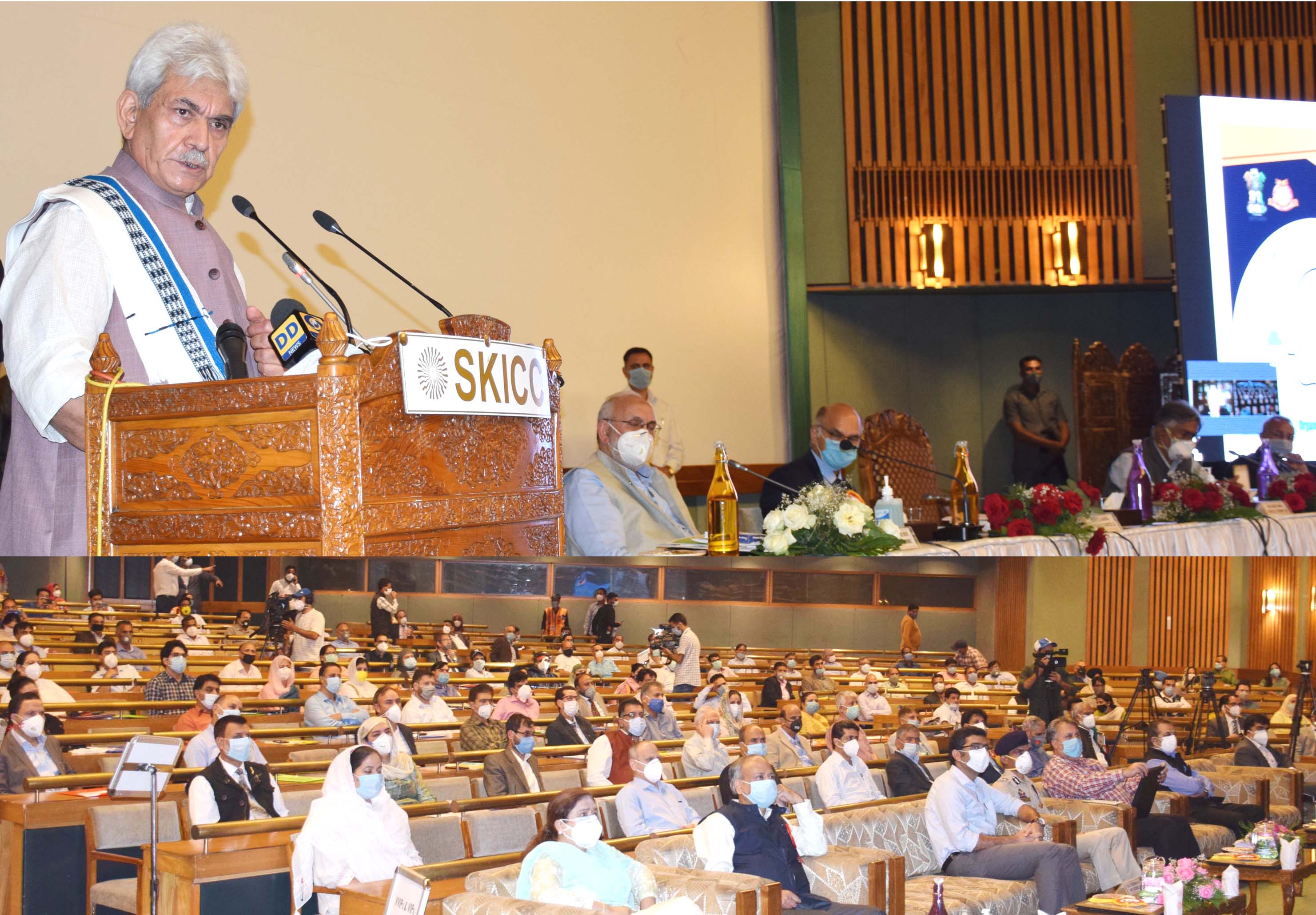 New Education Policy contains features of Equity, Quality, Affordability, and Accountability: LG Sinha
