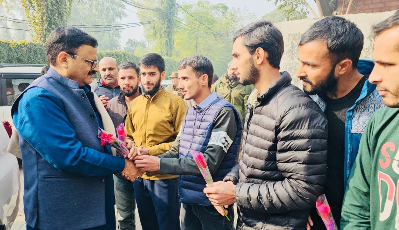 Javed Rana inspects Gujjar Bakerwal hostel