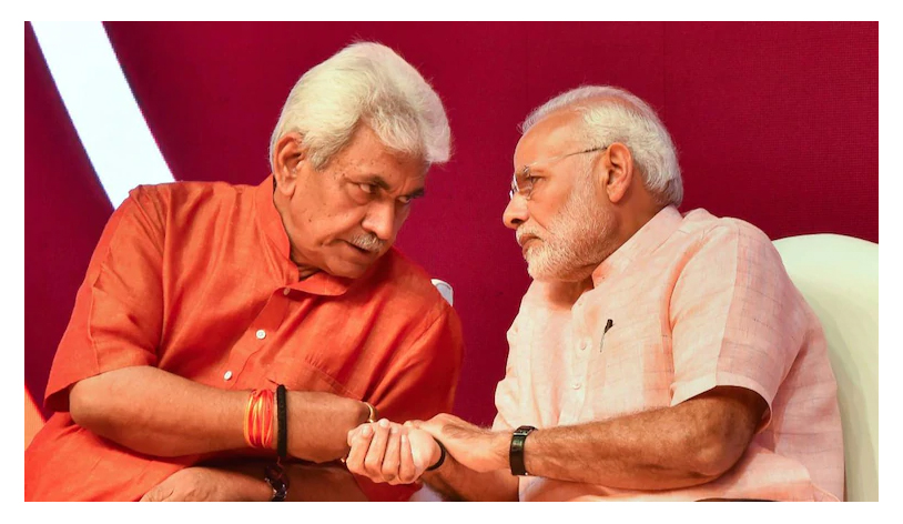 LG Manoj Sinha lauded the Central Government for announcing gas pipeline project
